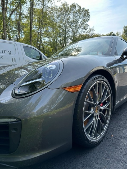High gloss ceramic coated Porsche 911